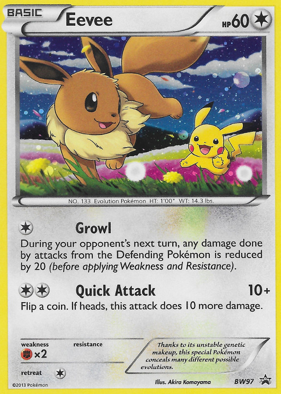 Eevee (BW97) [Black & White: Black Star Promos] | Game Haven TX