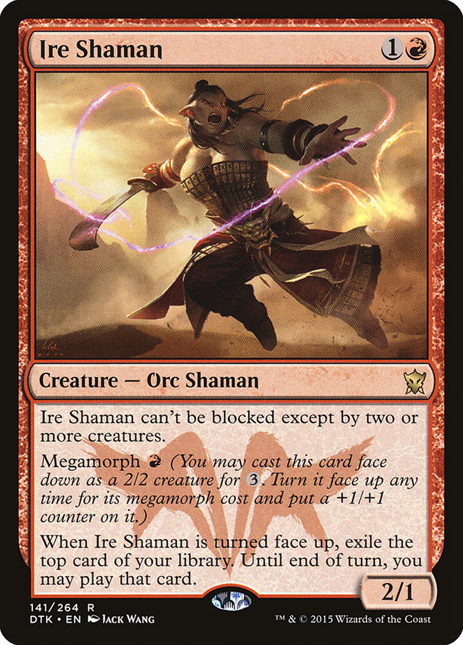 Ire Shaman [Dragons of Tarkir] | Game Haven TX