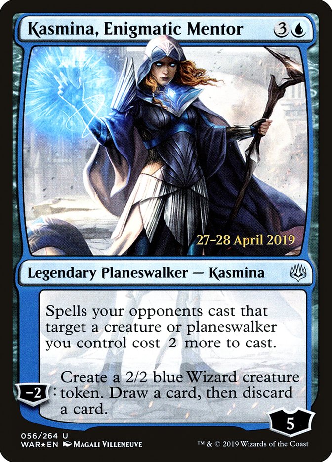Kasmina, Enigmatic Mentor [War of the Spark Promos] | Game Haven TX