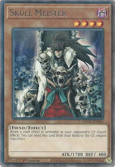 Skull Meister (Rare) [ANGU-EN043] Rare | Game Haven TX