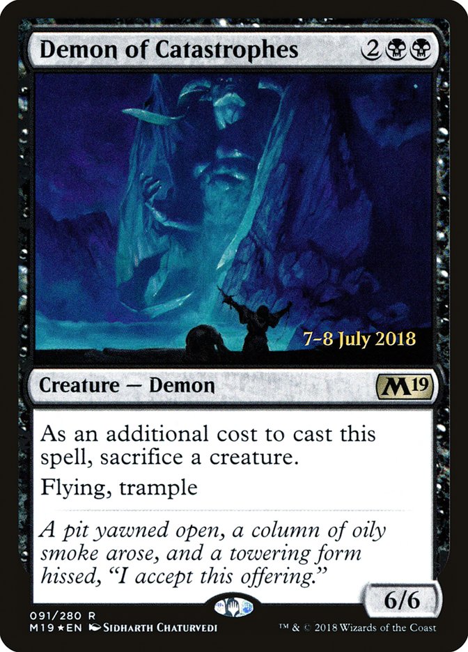 Demon of Catastrophes [Core Set 2019 Promos] | Game Haven TX