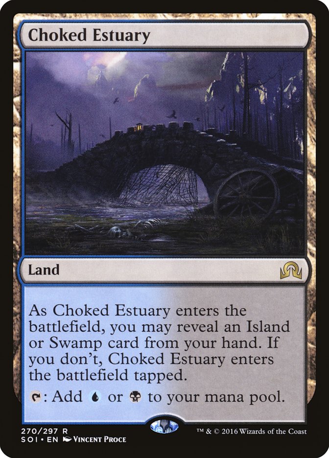 Choked Estuary [Shadows over Innistrad] | Game Haven TX