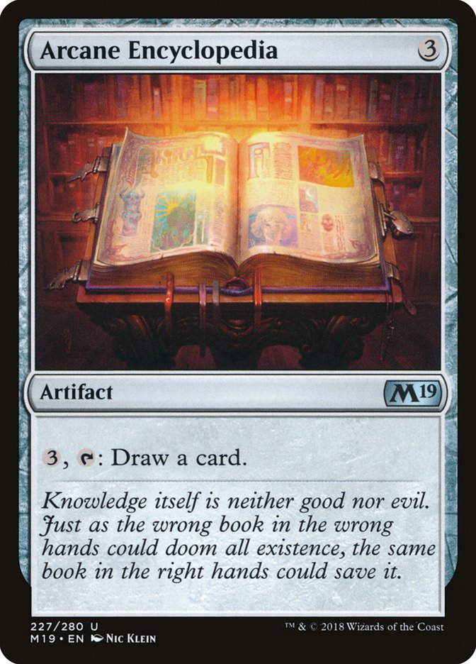 Arcane Encyclopedia [Core Set 2019] | Game Haven TX