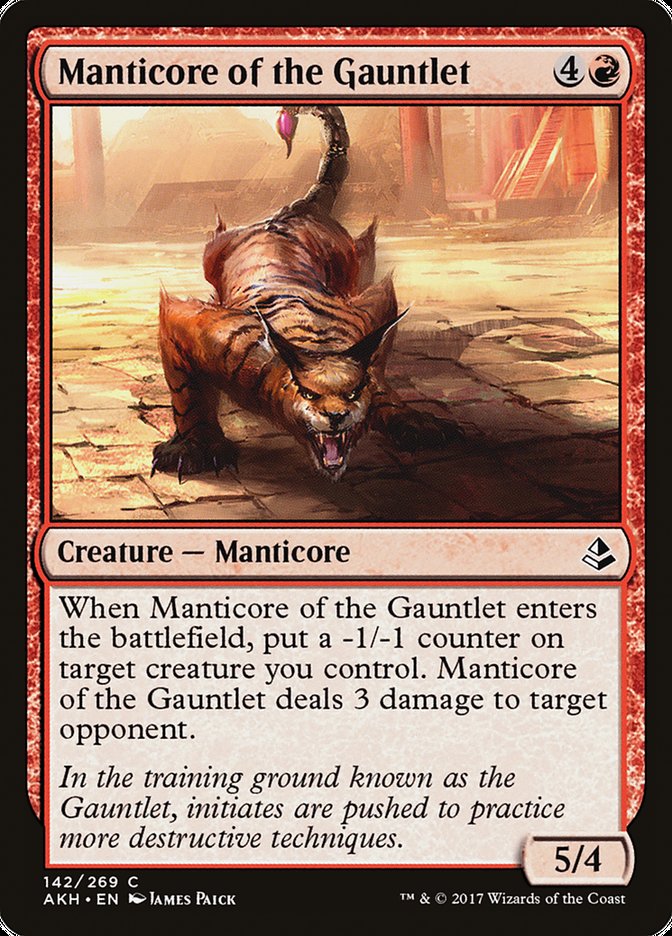 Manticore of the Gauntlet [Amonkhet] | Game Haven TX