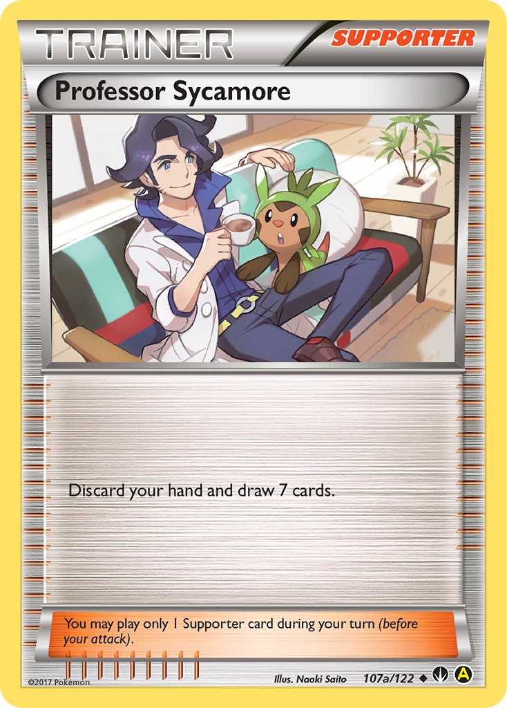 Professor Sycamore (107a/122) [Alternate Art Promos] | Game Haven TX