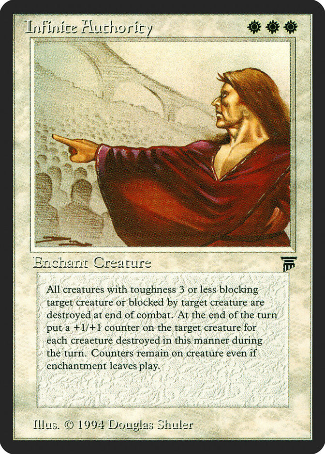 Infinite Authority [Legends] | Game Haven TX