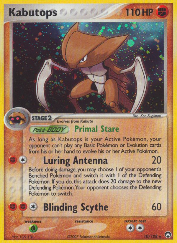 Kabutops (10/108) [EX: Power Keepers] | Game Haven TX