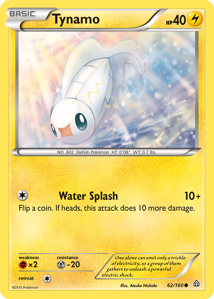 Tynamo (62/160) [XY: Primal Clash] | Game Haven TX