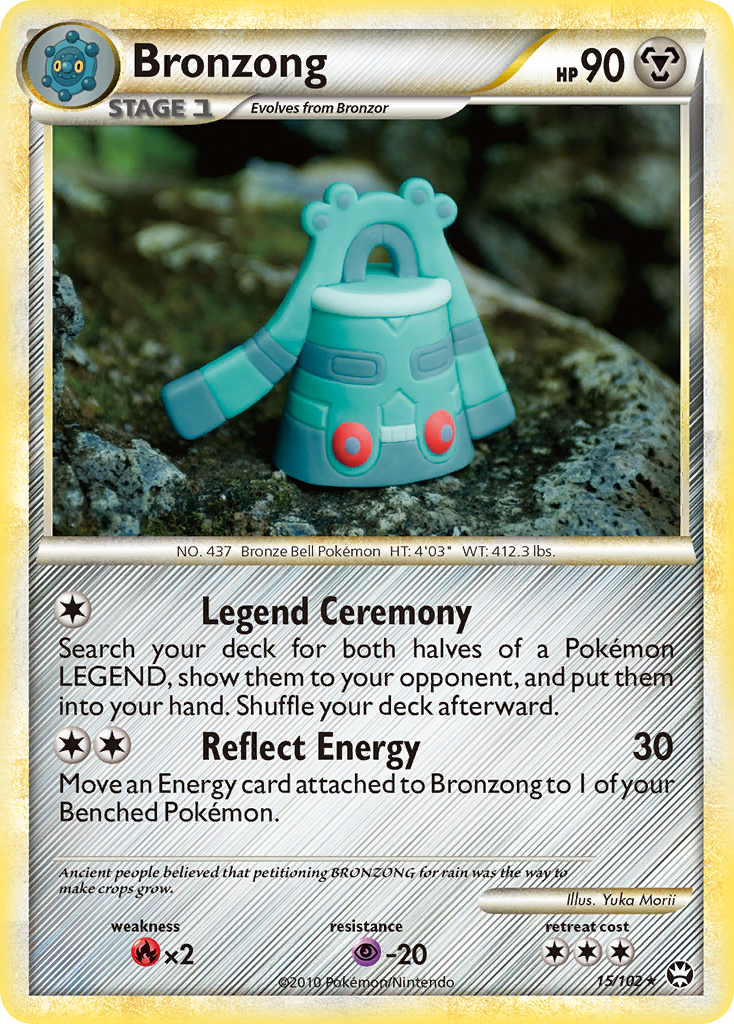 Bronzong (15/102) [HeartGold & SoulSilver: Triumphant] | Game Haven TX