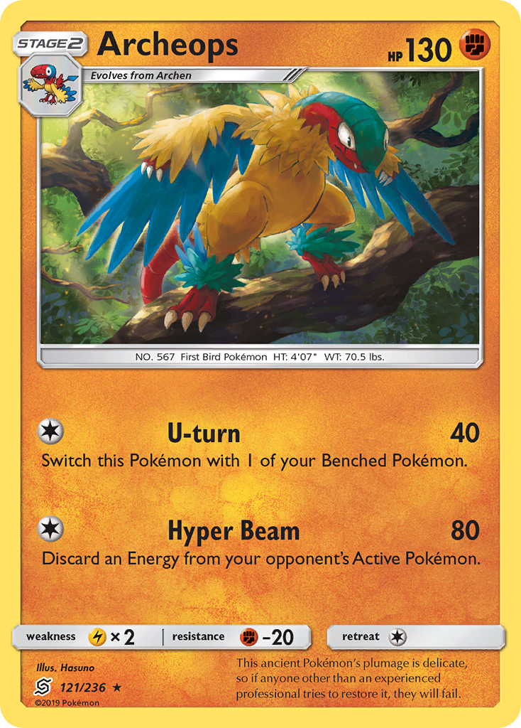 Archeops (121/236) [Sun & Moon: Unified Minds] | Game Haven TX