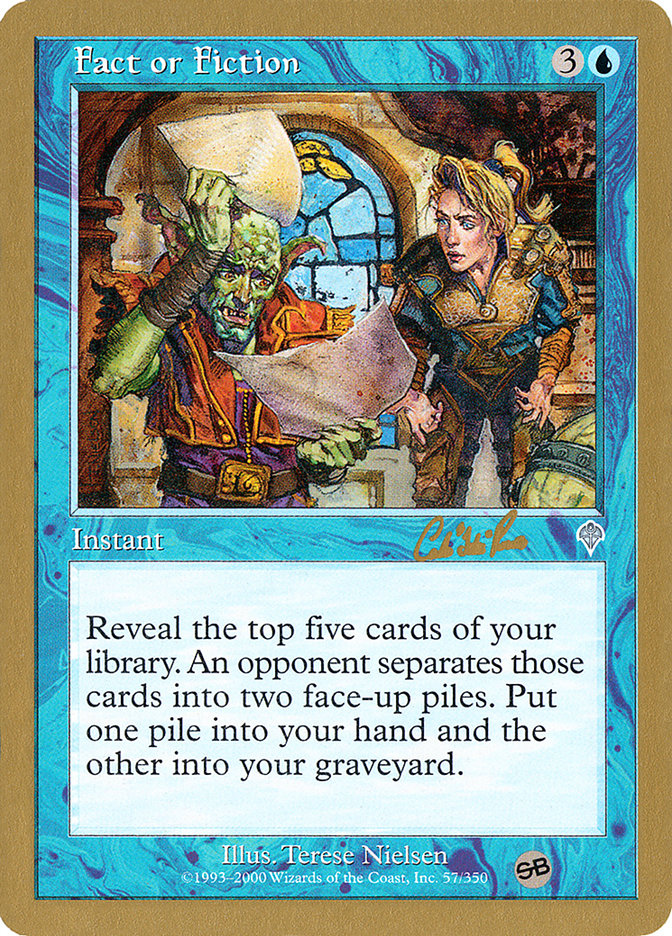 Fact or Fiction (Carlos Romao) (SB) [World Championship Decks 2002] | Game Haven TX