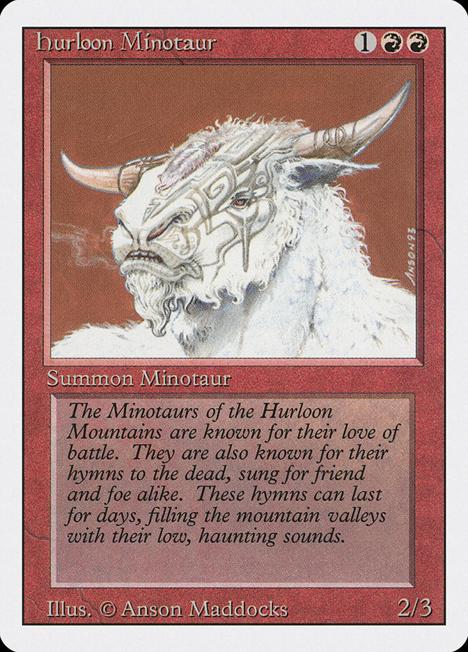 Hurloon Minotaur [Revised Edition] | Game Haven TX