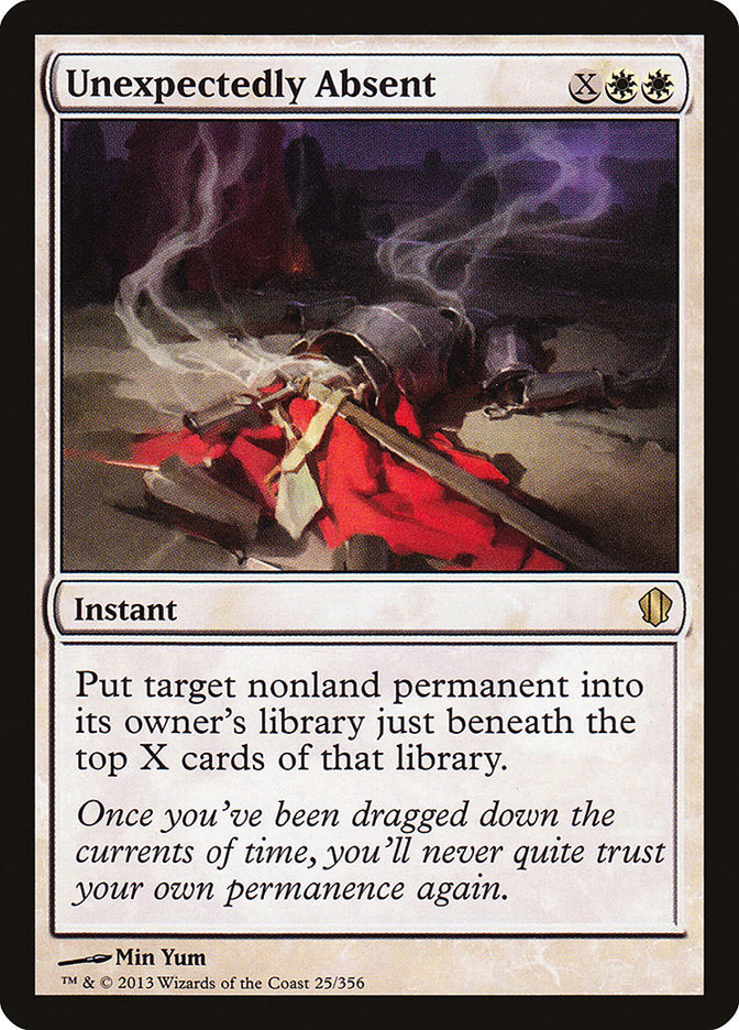Unexpectedly Absent [Commander 2013] | Game Haven TX