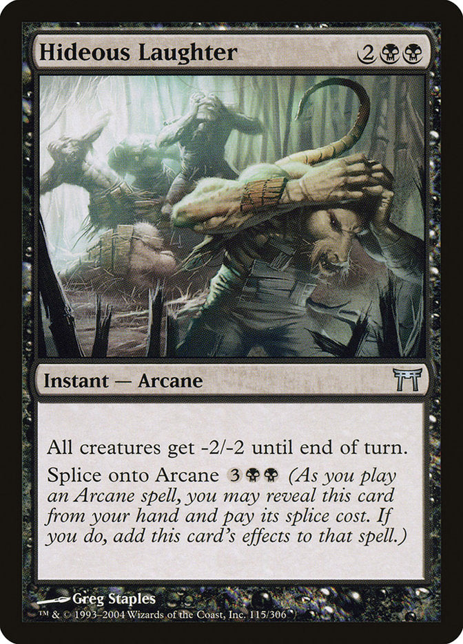 Hideous Laughter [Champions of Kamigawa] | Game Haven TX