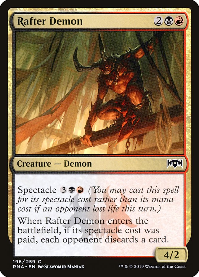 Rafter Demon [Ravnica Allegiance] | Game Haven TX