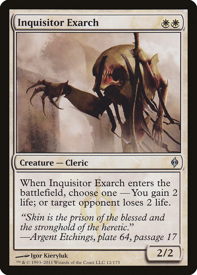 Inquisitor Exarch [New Phyrexia] | Game Haven TX