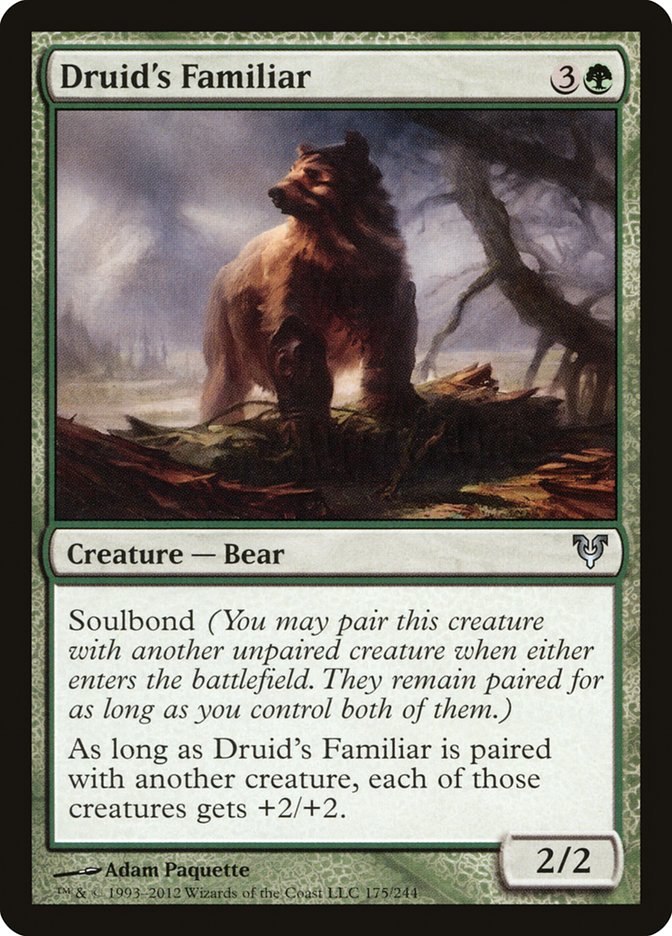 Druid's Familiar [Avacyn Restored] | Game Haven TX