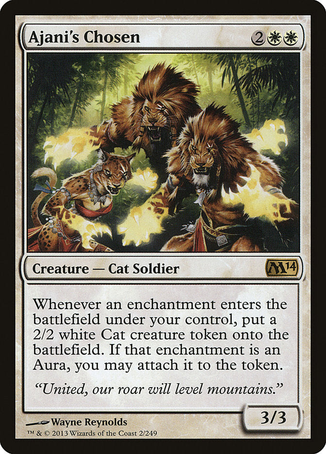 Ajani's Chosen [Magic 2014] | Game Haven TX
