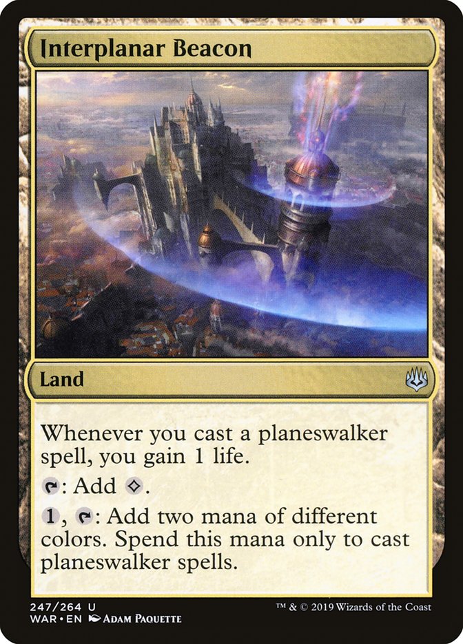 Interplanar Beacon [War of the Spark] | Game Haven TX