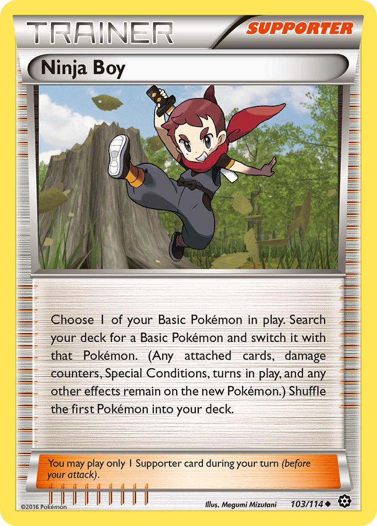 Ninja Boy (103/114) [XY: Steam Siege] | Game Haven TX