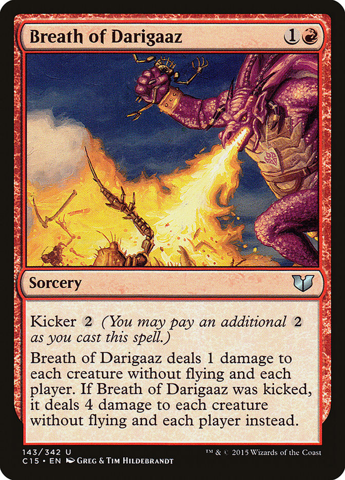 Breath of Darigaaz [Commander 2015] | Game Haven TX