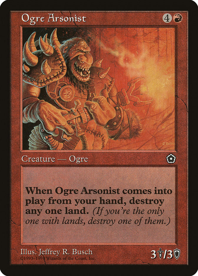 Ogre Arsonist [Portal Second Age] | Game Haven TX