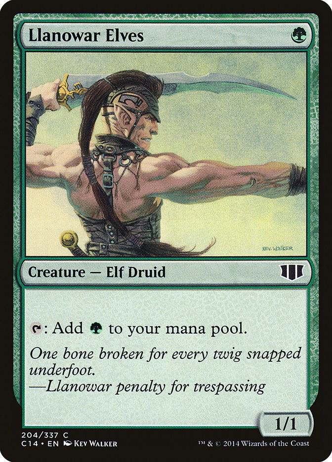 Llanowar Elves [Commander 2014] | Game Haven TX