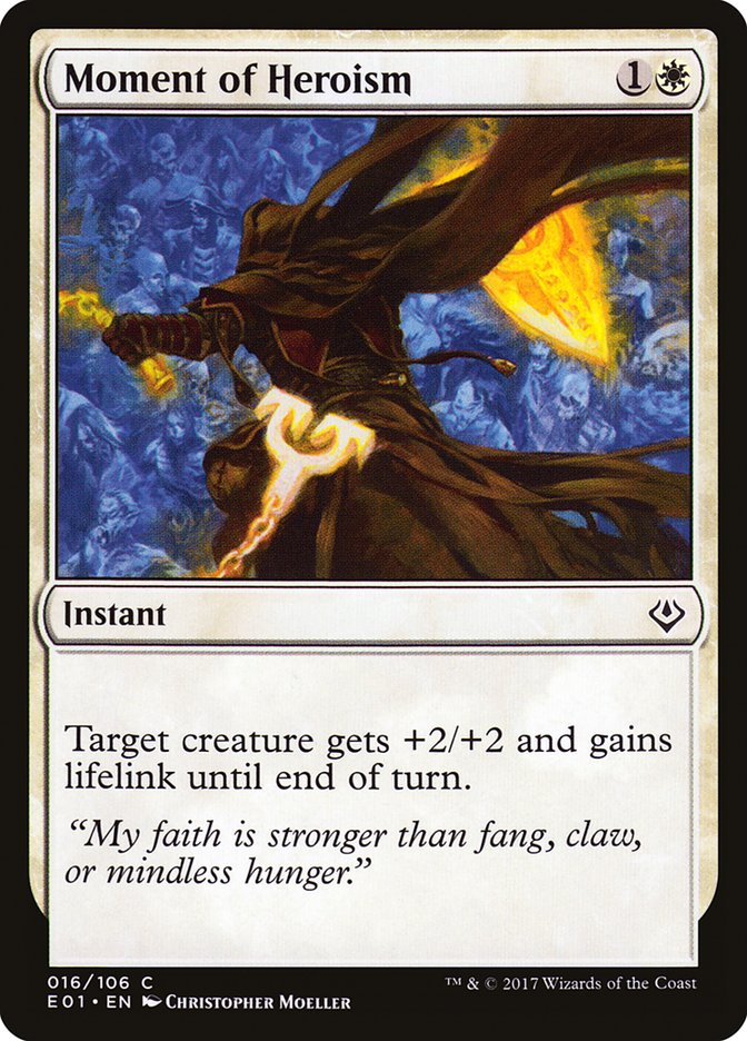 Moment of Heroism [Archenemy: Nicol Bolas] | Game Haven TX