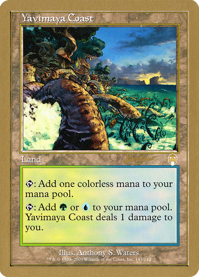 Yavimaya Coast (Sim Han How) [World Championship Decks 2002] | Game Haven TX