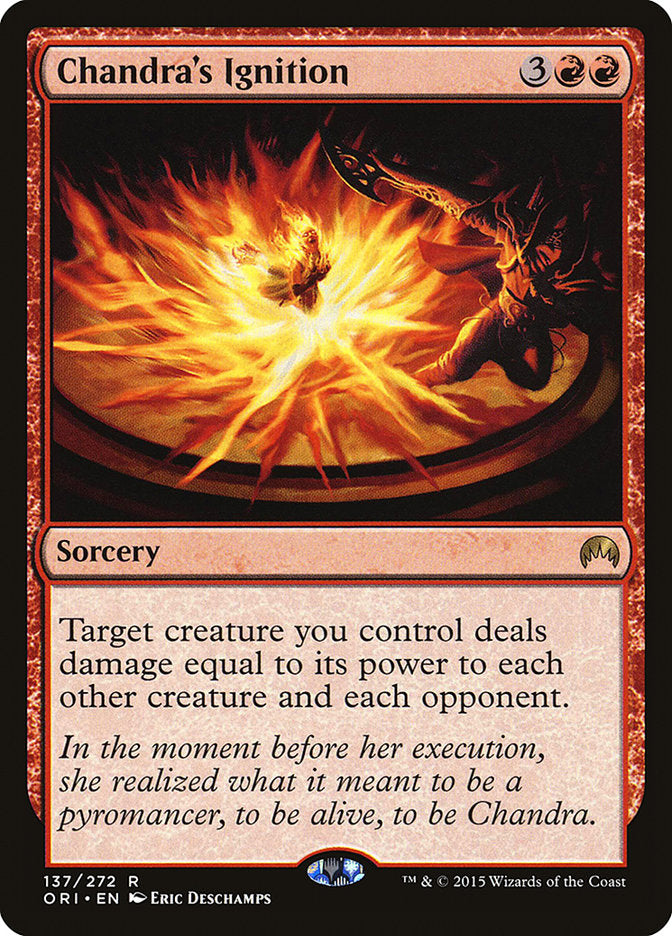 Chandra's Ignition [Magic Origins] | Game Haven TX