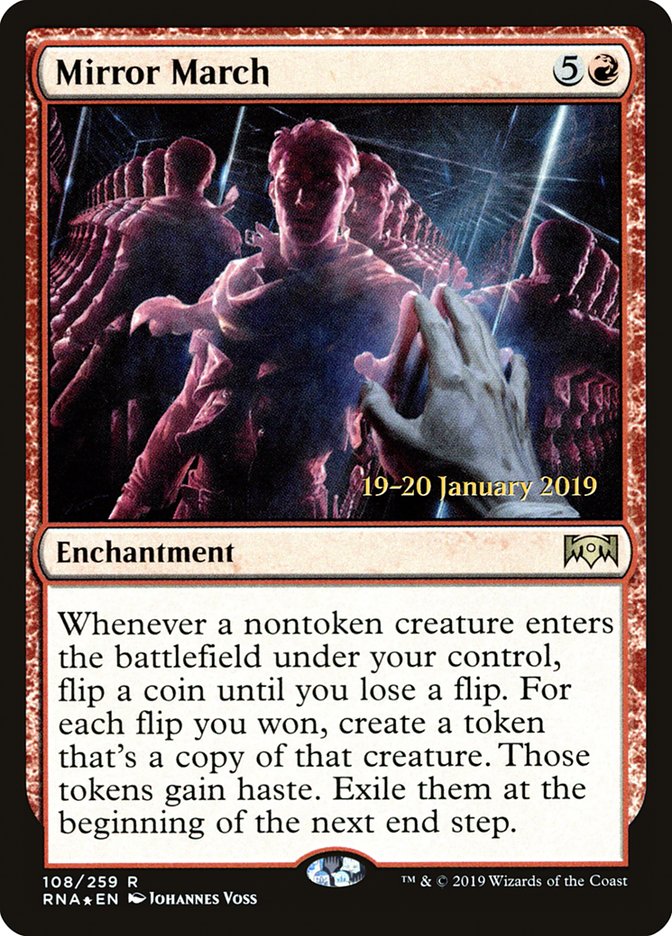 Mirror March [Ravnica Allegiance Promos] | Game Haven TX