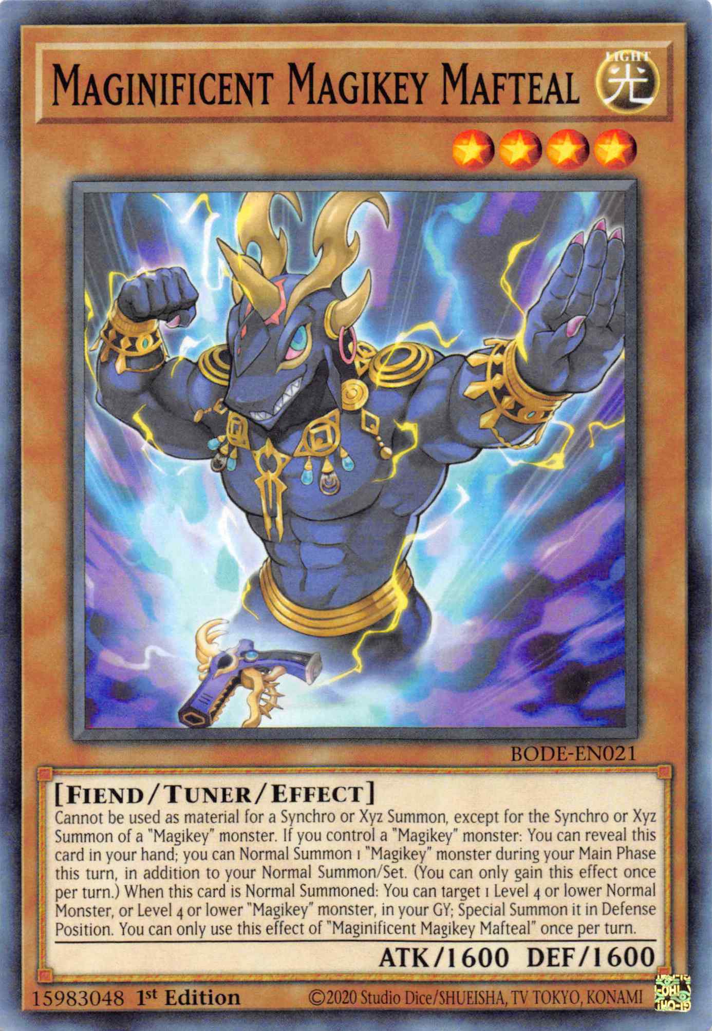 Magnificent Magikey Mafteal [BODE-EN021] Common | Game Haven TX