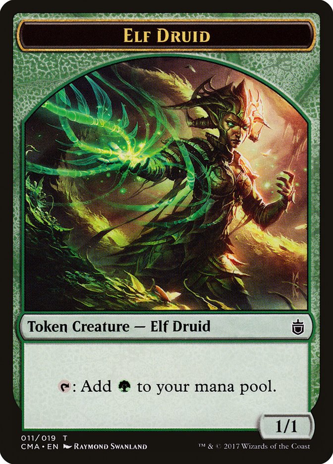 Elf Druid [Commander Anthology Tokens] | Game Haven TX