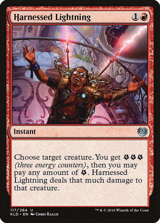 Harnessed Lightning [Kaladesh] | Game Haven TX