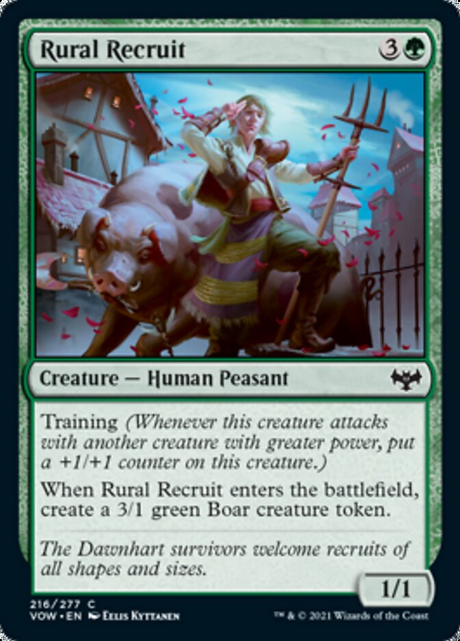 Rural Recruit [Innistrad: Crimson Vow] | Game Haven TX