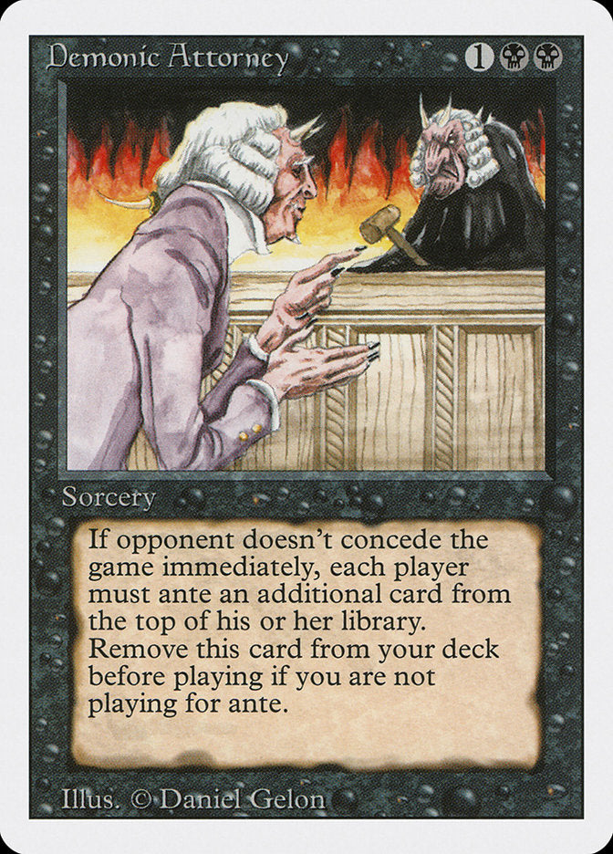 Demonic Attorney [Revised Edition] | Game Haven TX