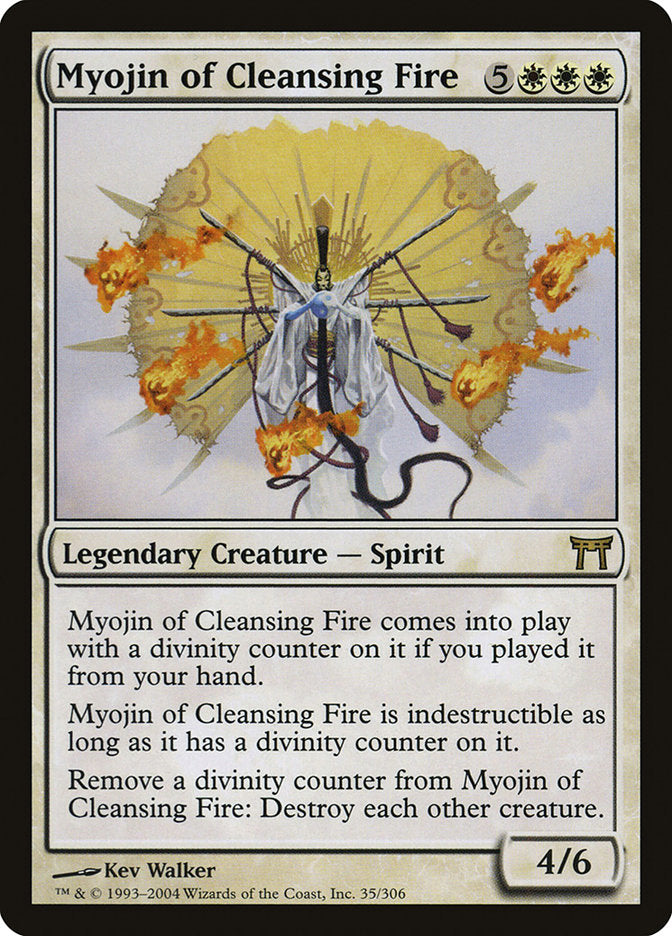 Myojin of Cleansing Fire [Champions of Kamigawa] | Game Haven TX