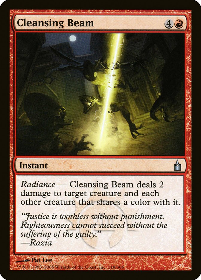 Cleansing Beam [Ravnica: City of Guilds] | Game Haven TX