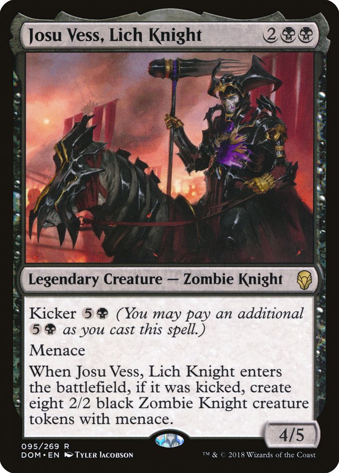 Josu Vess, Lich Knight [Dominaria] | Game Haven TX