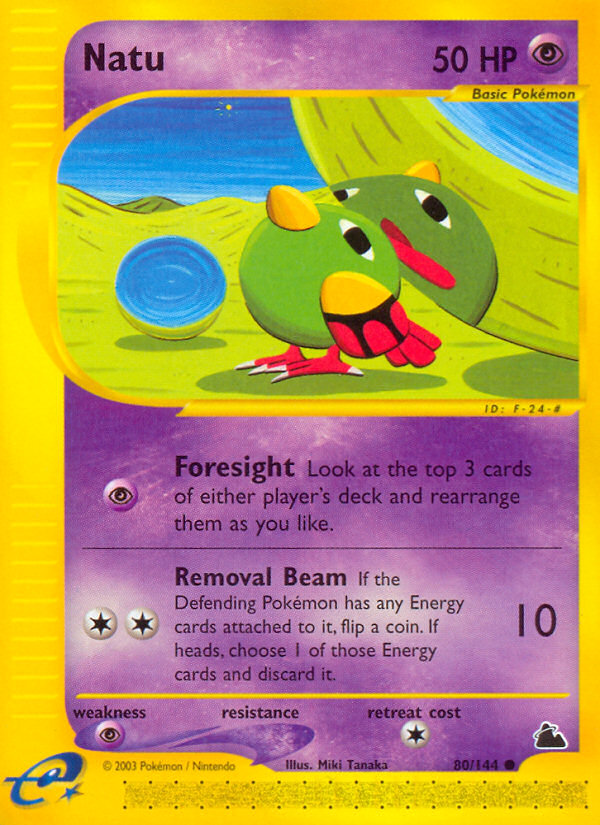 Natu (80/144) [Skyridge] | Game Haven TX