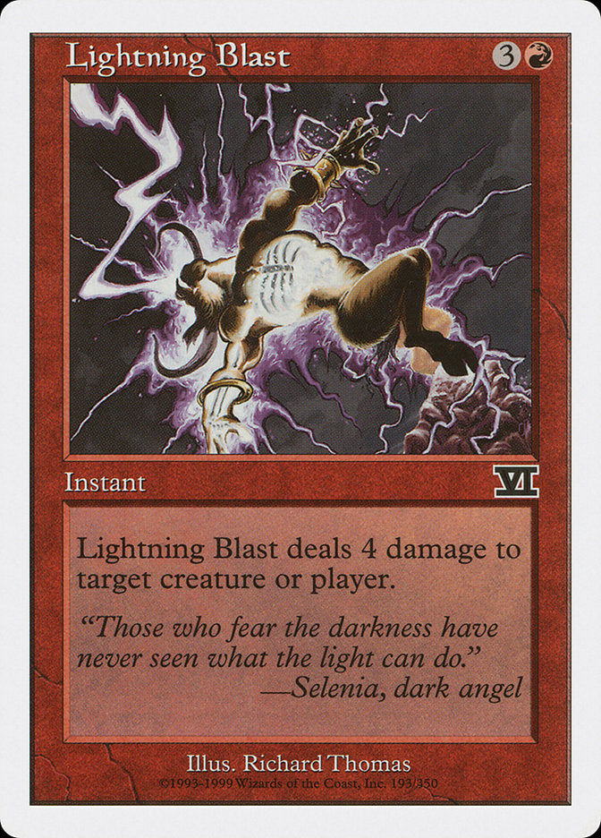 Lightning Blast [Classic Sixth Edition] | Game Haven TX