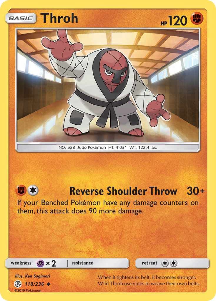 Throh (118/236) [Sun & Moon: Cosmic Eclipse] | Game Haven TX