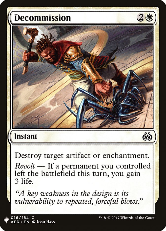 Decommission [Mystery Booster] | Game Haven TX
