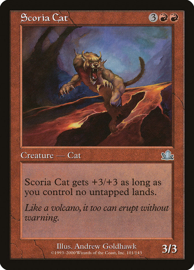 Scoria Cat [Prophecy] | Game Haven TX