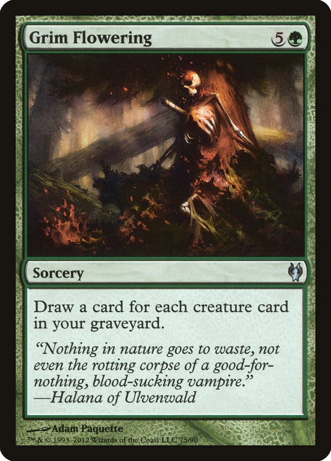Grim Flowering [Duel Decks: Izzet vs. Golgari] | Game Haven TX