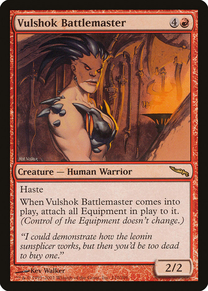 Vulshok Battlemaster [Mirrodin] | Game Haven TX
