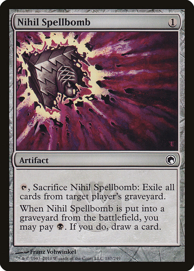 Nihil Spellbomb [Scars of Mirrodin] | Game Haven TX