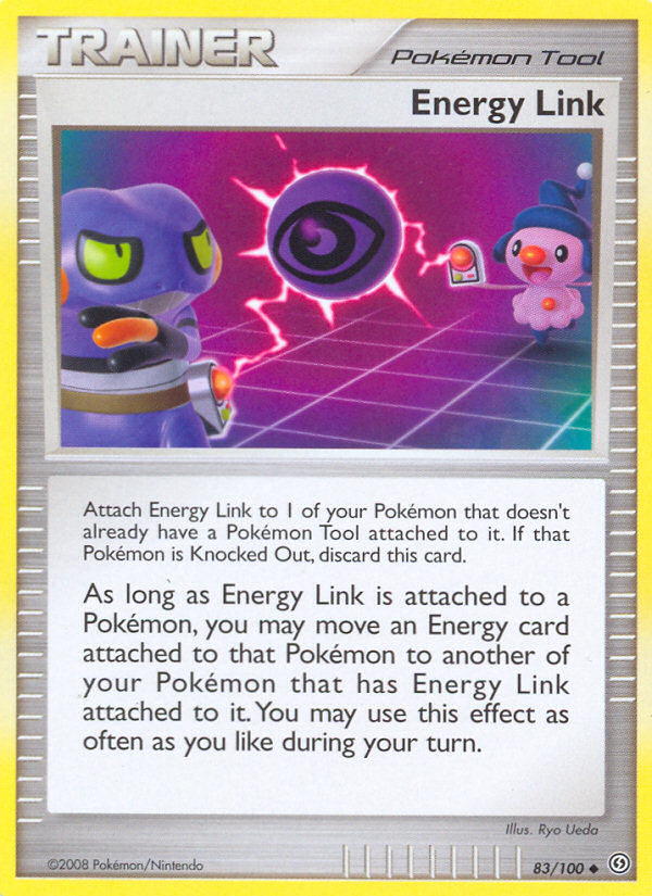 Energy Link (83/100) [Diamond & Pearl: Stormfront] | Game Haven TX