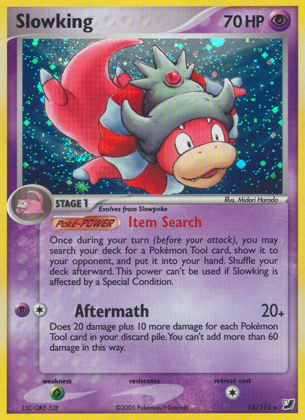Slowking (14/115) [EX: Unseen Forces] | Game Haven TX