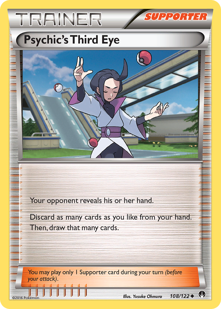 Psychic's Third Eye (108/122) [XY: BREAKpoint] | Game Haven TX
